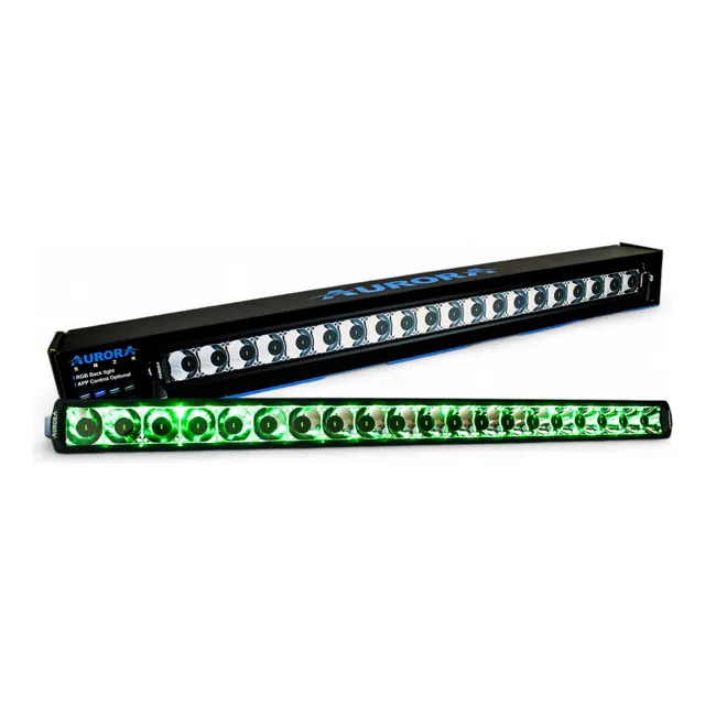 Barra Led Aurora Drl Rgb 42 Pulgadas Alta Penetración 300 W