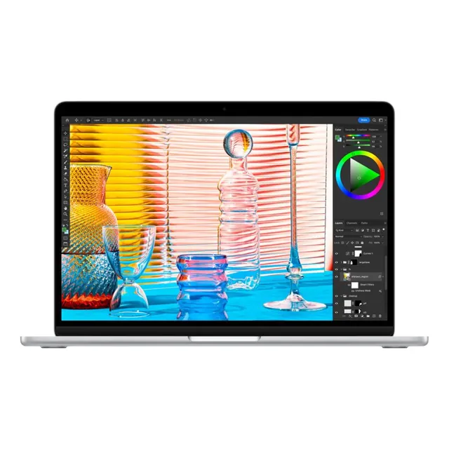 Macbook Apple Air 13 Chip M2 8 Núcleos 256 Gb Ssd Plata Color Plata