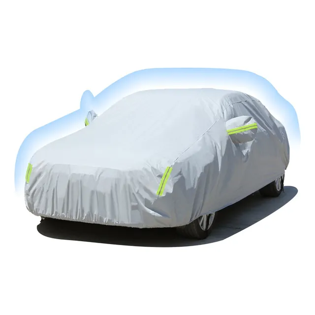Funda Protectora Auto Con Cremallera Ajuste Universal(4.9m)