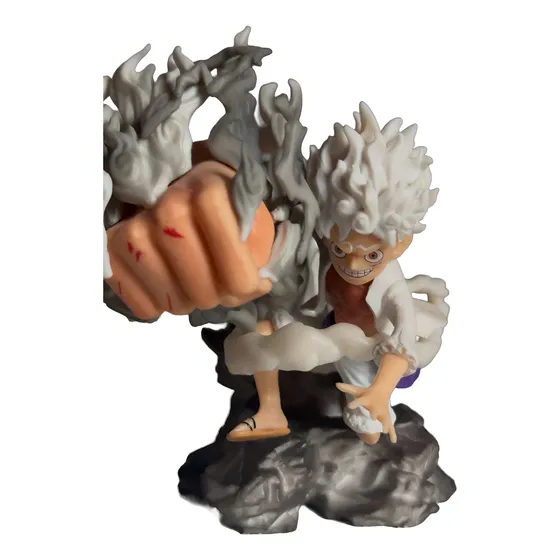 One Piece, Figura De Luffy Gear 5!! Coleccionle - 12cm