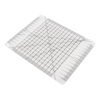 Regla De Corte Para Acolchado, Acrílico Transparente, Escala Regla De Corte Para Acolchado, Acrílico Transparente, Escala