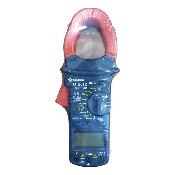 Pinza Amperimetrica-capacimetro-multimetro Dt201d