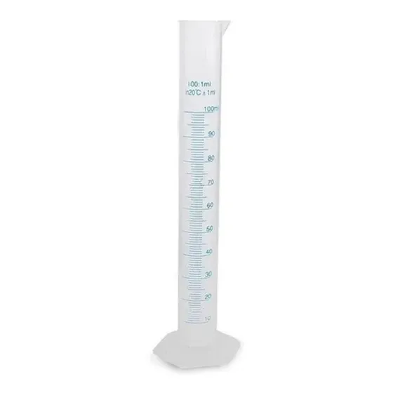 Probeta Cilindro Graduado De 100ml De Plastico