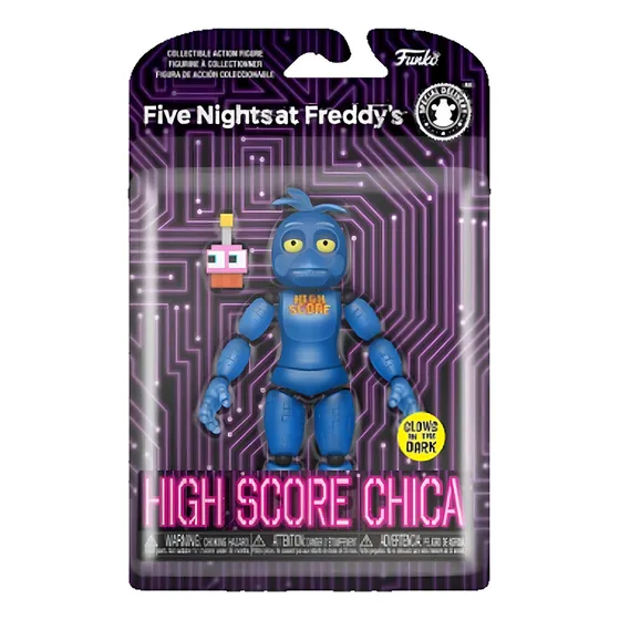 Figura High Score Chica Five Nights At Freddy Edition Glow