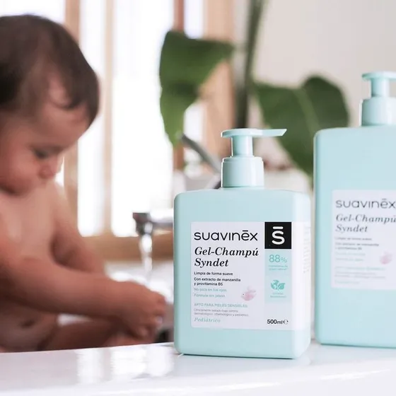 Gel Shampoo Syndet 500ml Suavinex, Mvd Kids