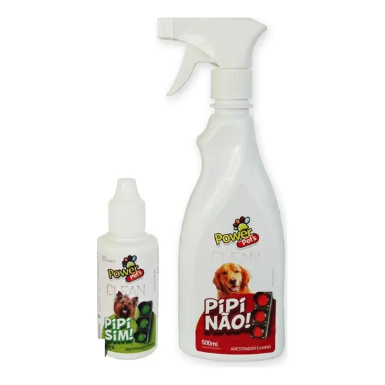 Kit Power Pets Pipi Sim Pipi Nao 500l  Repelente Animal
