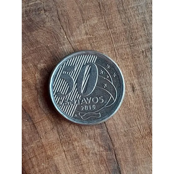 Moeda De 50 Centavos Rara