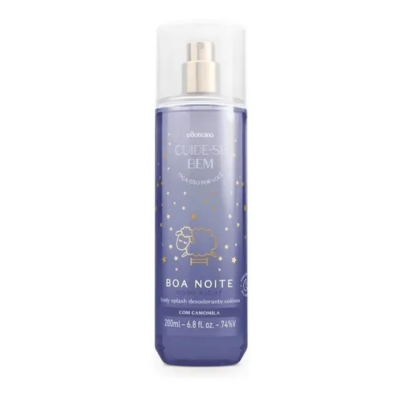 Body Splash Desodorante Colônia Cuide-se Bem Boa Noite 200ml