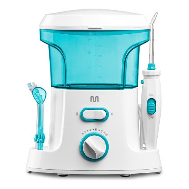 Irrigador Oral Multilaser Hc037 Branco E Azul 127/220v Irrigador Oral Multilaser Hc037 Branco E Azul 127/220v