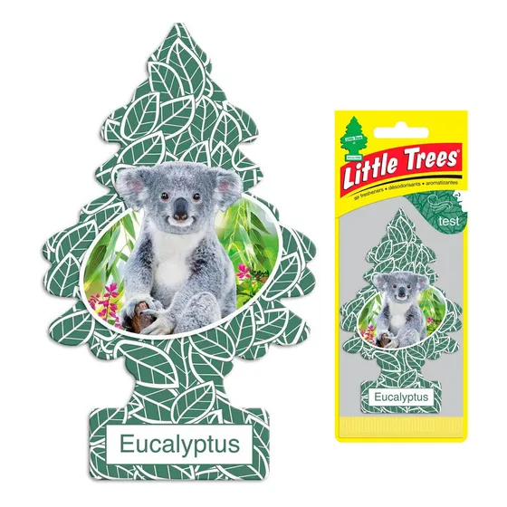 Ambientador automotriz Little Trees Pinheiro Eucalyptus