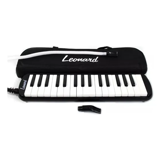 Flauta Melódica Leonard 37 Teclas Piano Funda + Accesorios