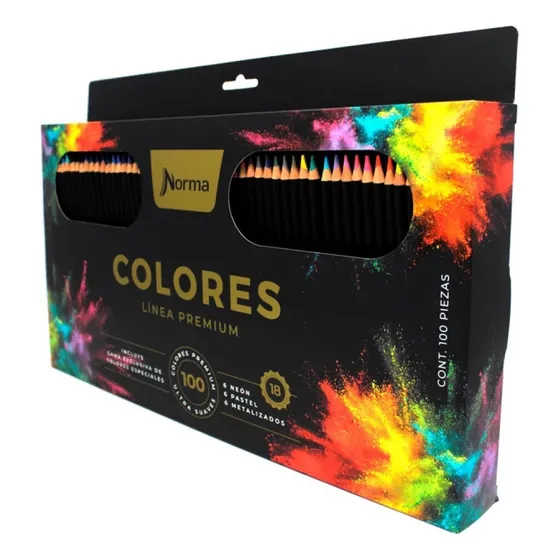 Colores Norma Premium X100 Uds