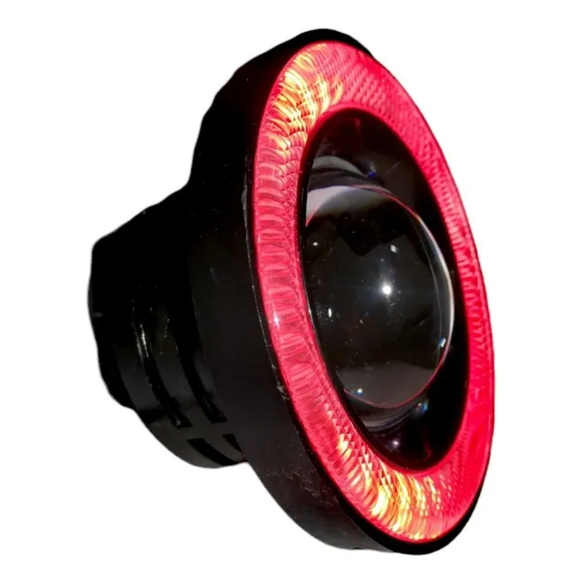 Led Antiniebla Ojo De Angel Rojo 2.5 Y 3.5 Pulgada Universal