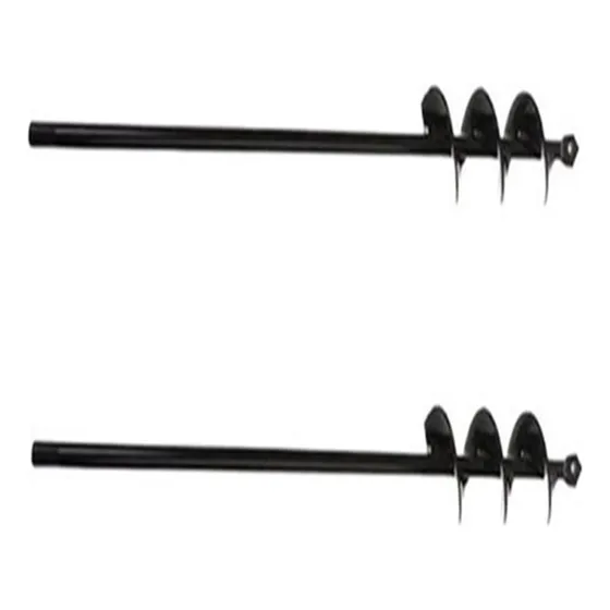 . 2 Broca Tierra Pra Ahoyador Perforador Jardin Barreno