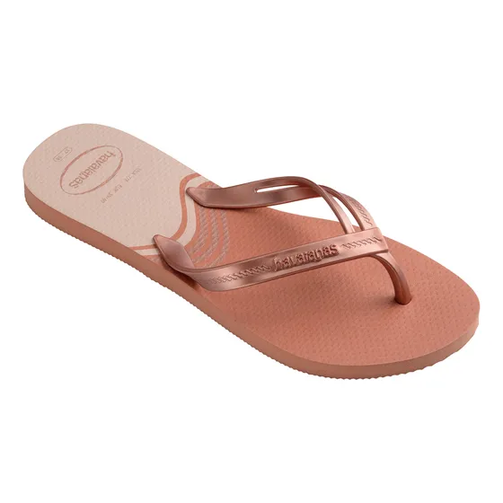 Sandalias Havaianas Elegance Print Rosa Mujer