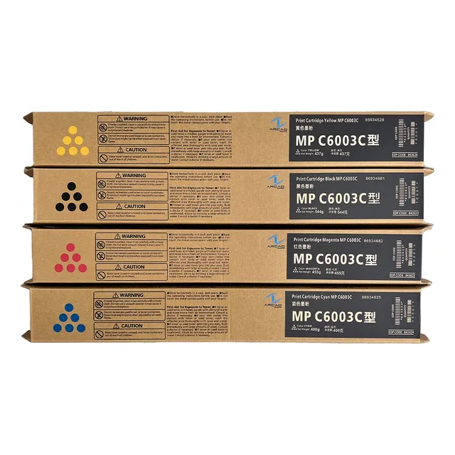 Kit Toner Compatible Ricoh Mpc6003/5503/4503/4504/5504 Arcao