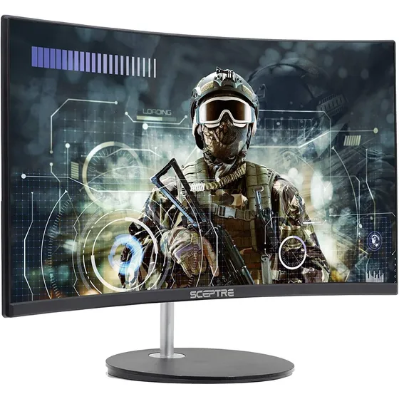 Monitor Gaming Curvo 24 Pulgadas Fhd 
