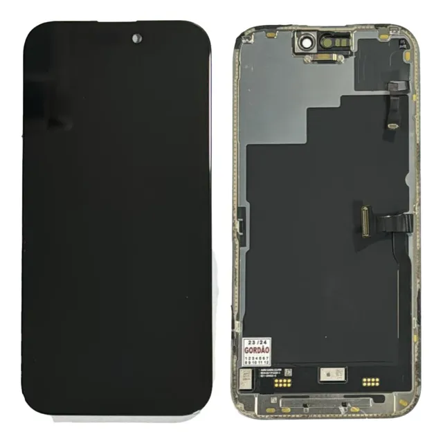 Tela Frontal Display Para iPhone 15 Pro Amoled Troca Ci