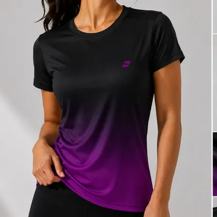 Camiseta Baby Look Dry Fit Feminina Academia Fitness