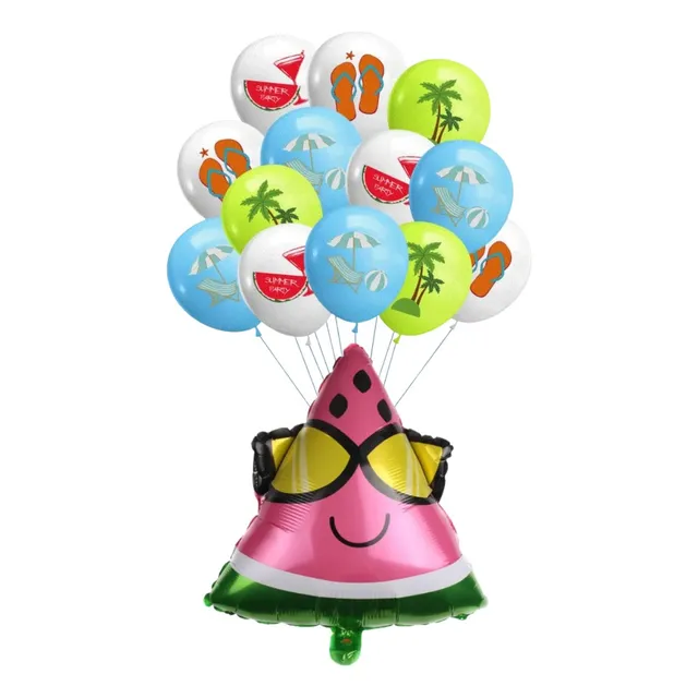 Set De Globos Aluminio + Látex  Diferentes Diseños Infantil