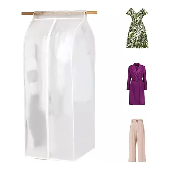Bolsas Transparentes Cubre Trajes Colgar Closet Ropa Organ