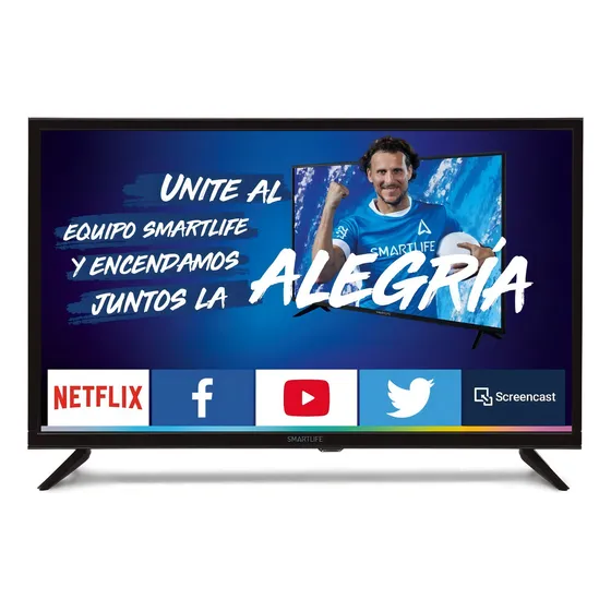 Smart Tv Smartlife Fullhd 43 Sintonizador Digital Wifi Cast