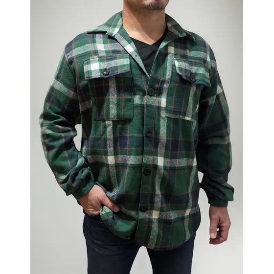 Camisaco Leñador Manga Larga Cuadrille Camisa Saco