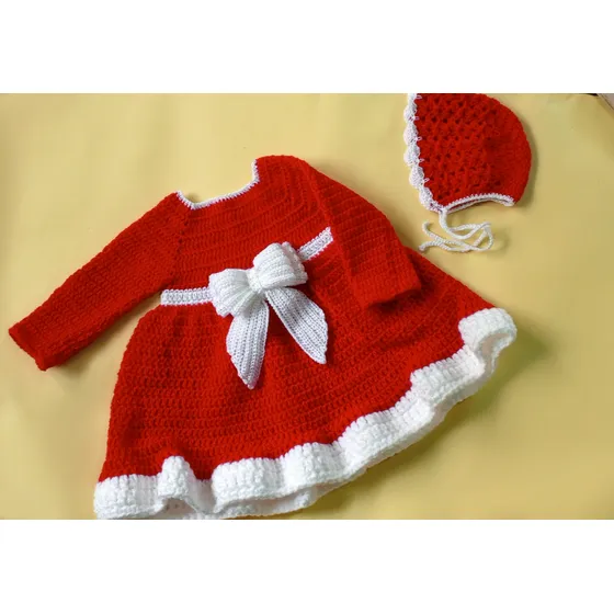 Vestidos De Niña Tejidos A Crochet