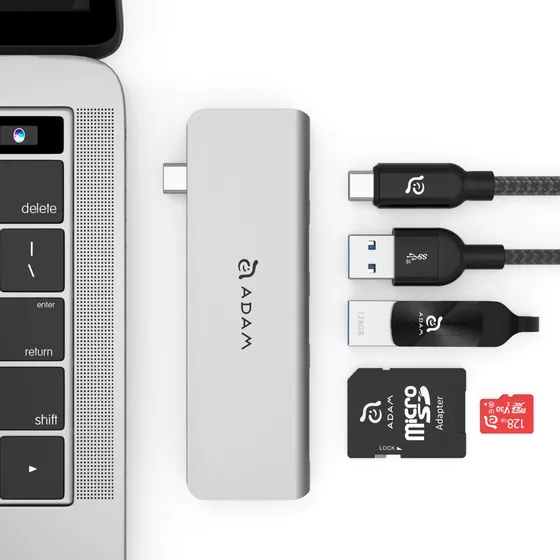 Lements Casa Hub 5e Lector Tarjeta Universal 5 1 Usb-c Sd +