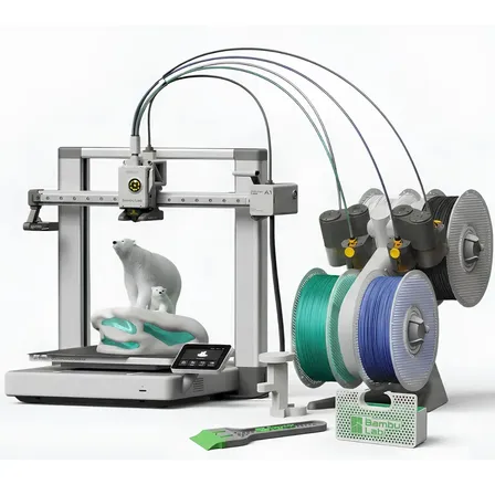Impressora 3d Fdm Bambu Lab A1 Ams Lite (combo) + Kit Manutenção Basica