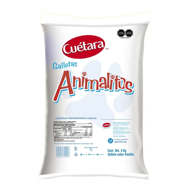 Cuétara Galletas Animalitos De Vainilla 5 kg