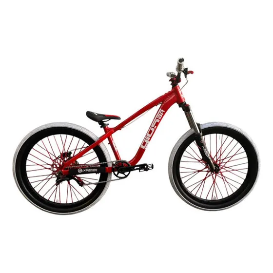 Bicicleta Gios 4freaks Vermelha/branca 26 Wheeling/grau