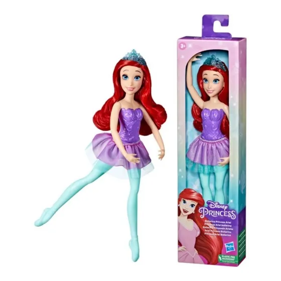 Muñeca Disney Princesas Ariel Bailarina De Ballet  Hasbro