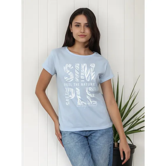 Remera Onyx Basica Algodon Cuello Redondo Simple Mujer