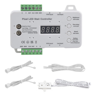 Controlador Led De Luces De Escalera Con Sensor De Movimient Controlador Led De Luces De Escalera Con Sensor De Movimient