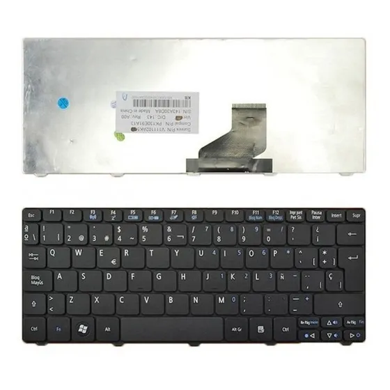 Teclado Laptop Acer Aspire One 532h D255 D257 D260 D270 