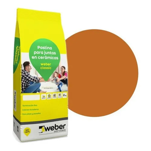 Pastina Weber Classic Terracota 2kg