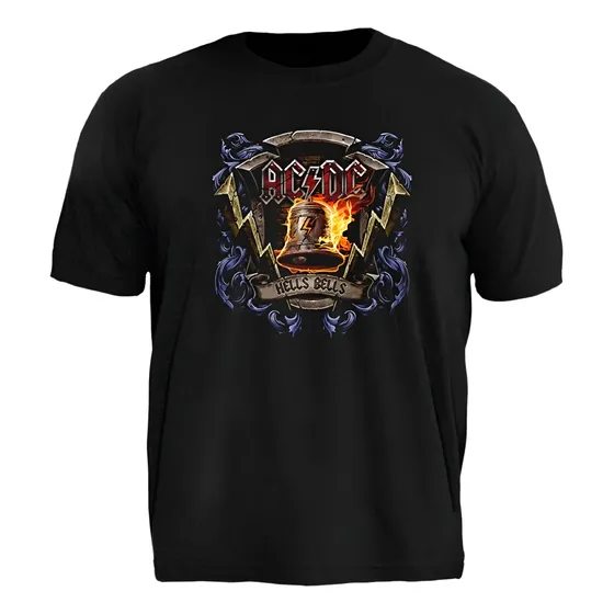 Camiseta Plus Size Ac/dc Hells Bells Psm 1415