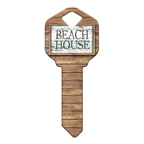 5 Llave Casa Playa Cortar Sc56 Diseñador Blanco Para
