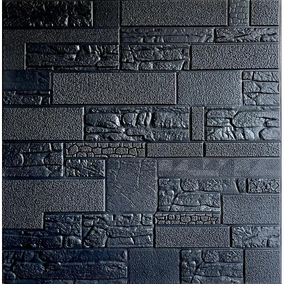 Panel 3d Suave Autoadhesiva Espuma Gris 70x70cm 10 Pzs.