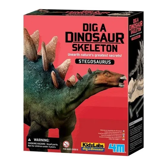 Kit De Excavacion Dinosaurios Stegosaurus Kidzlabs Toysmith