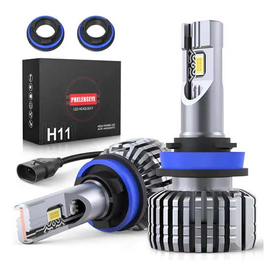 Kit De Faros Luz Led H4 H7 H11 9005 9006 Auto Csp 28000lm