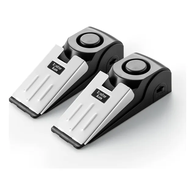Alarma Antirrobos Para Tope De Puertas Con Sirena De 120 Db