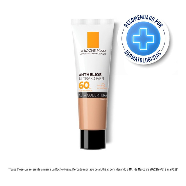 Protetor Solar Facial La Roche-posay Anthelios Ultra Cover Fps60 Cor 3.0 30g Protetor Solar Facial La Roche-posay Anthelios Ultra Cover Fps60 Cor 3.0 30g
