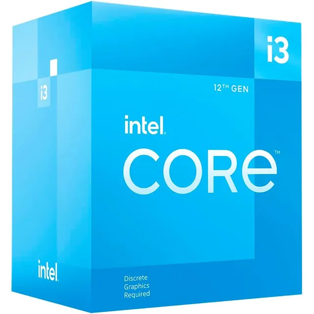 Procesador Intel Core I3-12100f De 12.ª Generación Para Equi