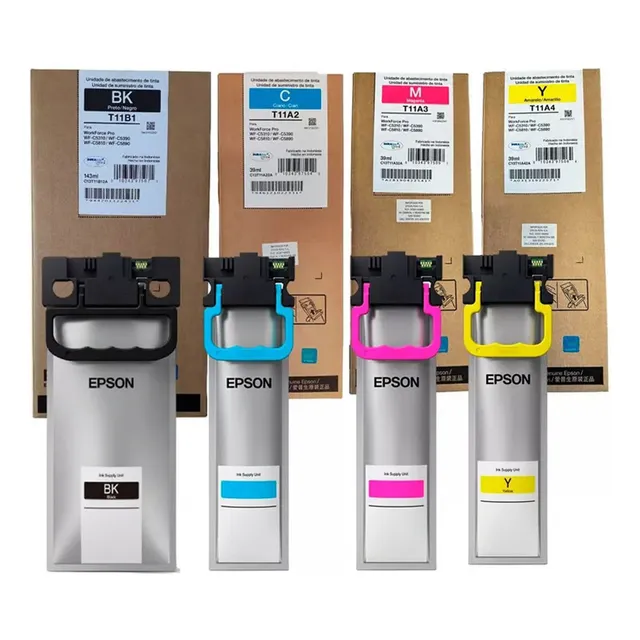 Kit Tinta Epson T11b  T11a  Negro Cyan Magenta Yellow