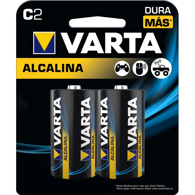 Pila Batería Alcalina C2 Varta