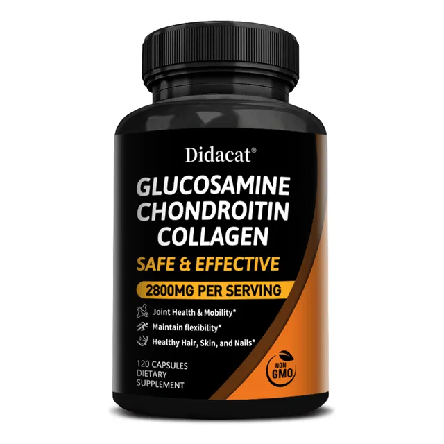 Colágeno Con Glucosamina Y Condroitina - 120 Cápsulas