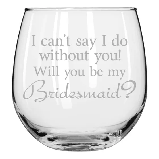 Copa Vino Para Tinto Blanco I Can't Say Do Without You Will