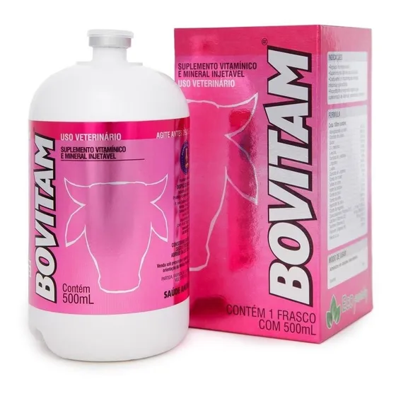 Suplemento Vitamínico Injetável Dispec Bovitam, 500ml